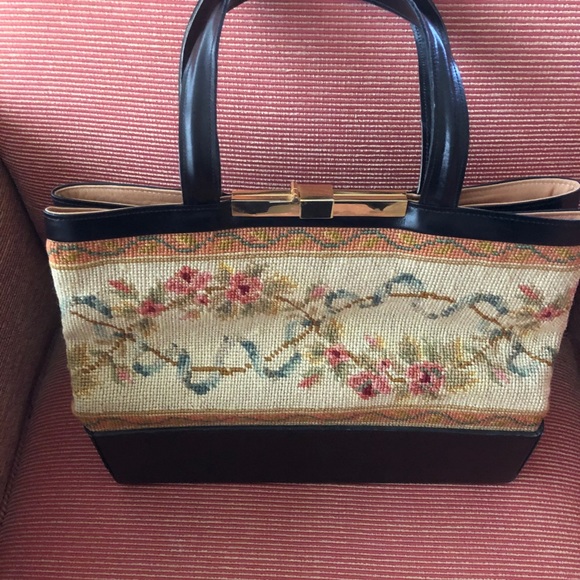 Bags Vintage Needlepoint Bag Poshmark
